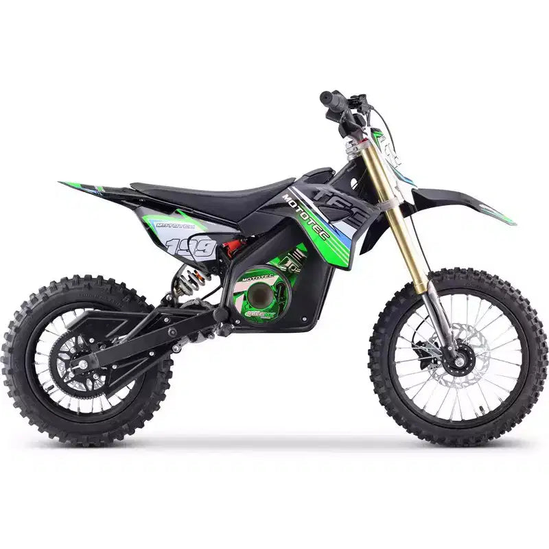 MotoTec Moto cross électrique Pro 48 V 1500 W Lithium Rouge