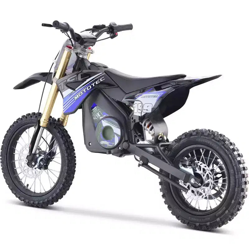 MotoTec Moto cross électrique Pro 48 V 1500 W Lithium Rouge