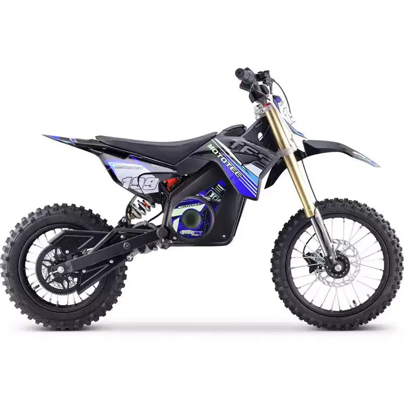 MotoTec Moto cross électrique Pro 48 V 1500 W Lithium Rouge