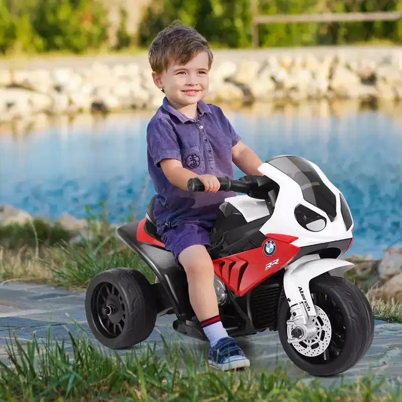 Costway Moto électrique 6 V pour enfants à 3 roues