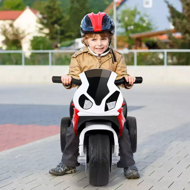 Costway Moto électrique 6 V pour enfants à 3 roues