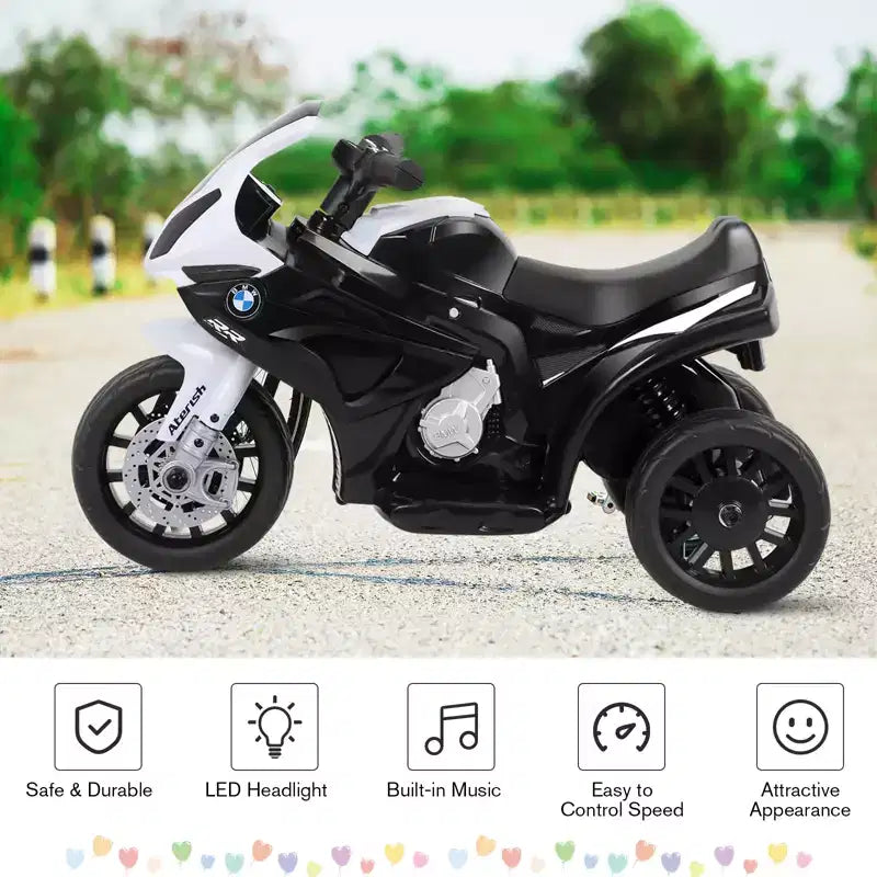 Costway Moto électrique 6 V pour enfants à 3 roues