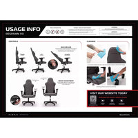 Chaise de jeu ergonomique RESPAWN 110