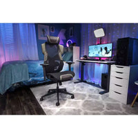 Chaise de gaming RESPAWN Flexx Mesh avec support lombaire et appui-tête réglable