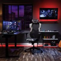 Chaise de gaming RESPAWN Flexx Mesh avec support lombaire et appui-tête réglable