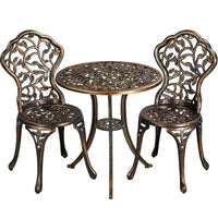Ensemble de bistrot d'extérieur 3 pièces Yaheetech