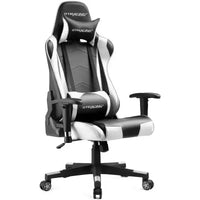 Chaise de Bureau Gaming en Cuir PU avec Appuie-tête et Coussin Lombaire Ajustables - GTRACING