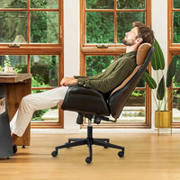 Chaise de bureau en similicuir - Pivotante - Plusieurs coloris