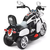 Moto électrique 3 roues 6V pour enfants Costway Bleu/Rose/Blanc/Rouge