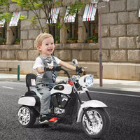 Moto électrique 3 roues 6V pour enfants Costway Bleu/Rose/Blanc/Rouge