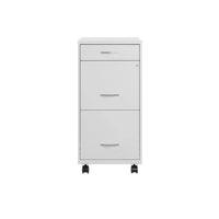 Space Solutions Classeur métallique 3 tiroirs 18 de profondeur