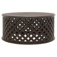 Table basse ronde Antkea SAFAVIEH - 35 L x 35 P x 16 H - 35Lx35Px16H