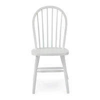 Chaise de salle à manger à dossier fuseau Windsor en bois massif International Concepts