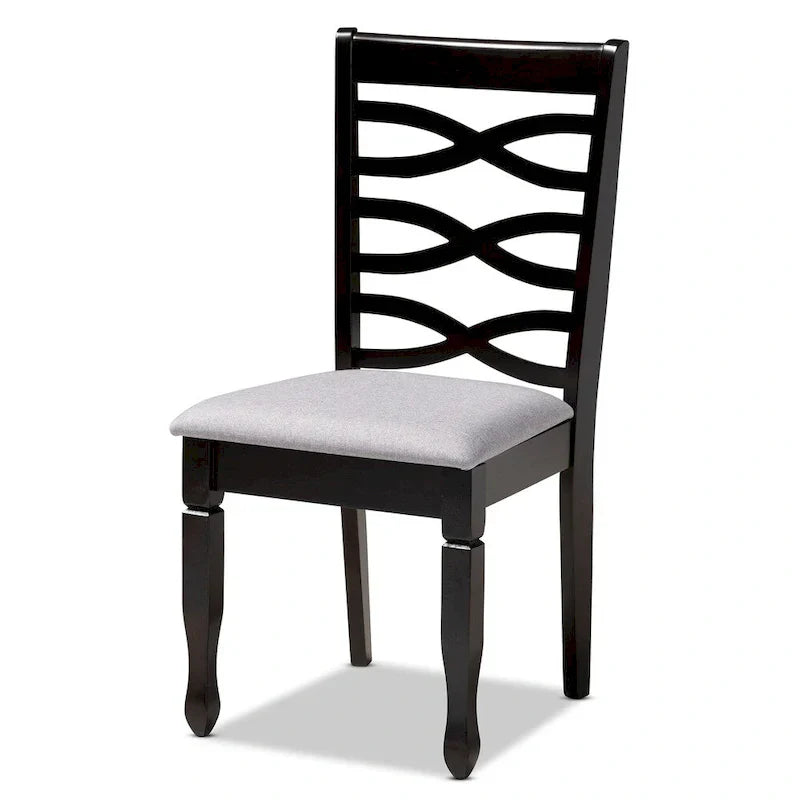 Ensemble de 4 chaises de salle à manger modernes et contemporaines