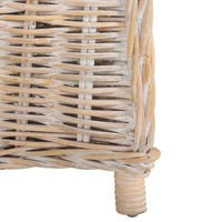 SAFAVIEH Sinja Fauteuil club en rotin jaune - 24 x 26 x 35 - 24x26x35H