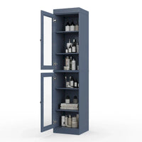 Meuble sous-vasque 100 % bois massif 42 cm avec portes en option par Palace Imports
