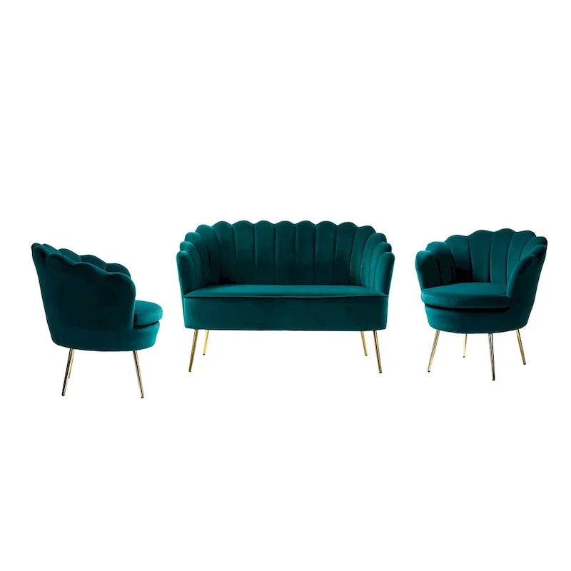 Ensemble Salon 3 Pièces Xabier 52 pouces par HULALA HOME