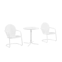 Crosley Griffith Ensemble bistro de terrasse d'extérieur 3 pièces