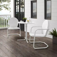 Crosley Griffith Ensemble bistro de terrasse d'extérieur 3 pièces