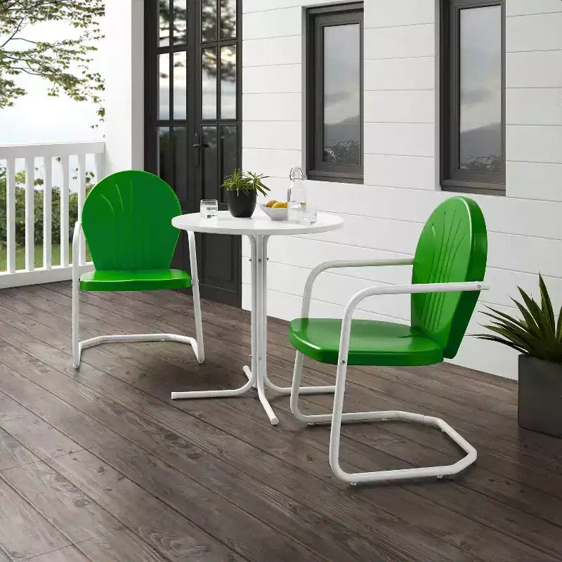 Crosley Griffith Ensemble bistro de terrasse d'extérieur 3 pièces