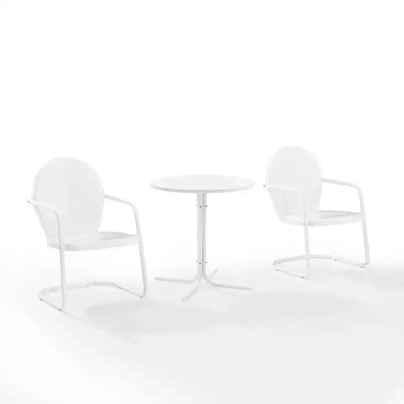 Crosley Griffith Ensemble bistro de terrasse d'extérieur 3 pièces