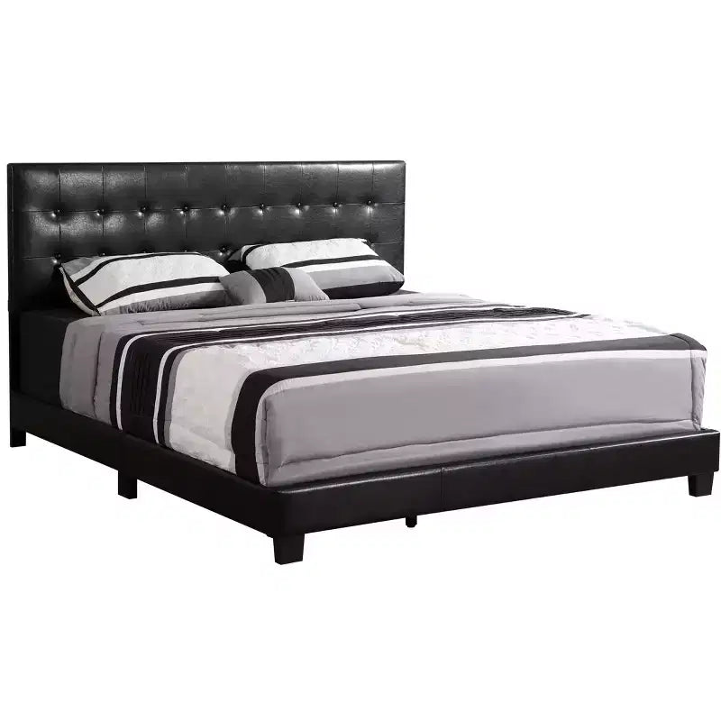 Lit à panneau queen Caldwell de Passion Furniture