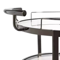 Chariot de bar rond 3 niveaux Rio - BCT8002 - Safavieh