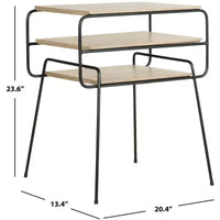 Table d'appoint Marcel - FOX4252 - Gris clair - Safavieh Couture