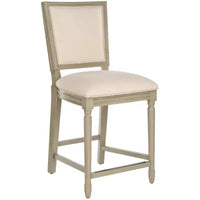 Tabouret de comptoir rectangulaire Buchanan (Lot de 2) - FOX6271 - Safavieh Couture
