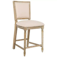 Tabouret de comptoir rectangulaire Buchanan (Lot de 2) - FOX6271 - Safavieh Couture