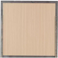 Miroir de commode encadré carré classique Passion Furniture 36 po x 36 po