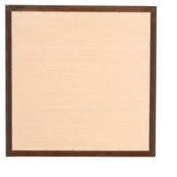 Miroir de commode encadré carré classique Passion Furniture 36 po x 36 po