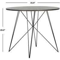 Table à manger Marino - FOX4260 - Gris foncé - Safavieh Couture