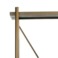 Étagère Rigby 5 niveaux - ETG6206 - Chêne rustique/or - Safavieh