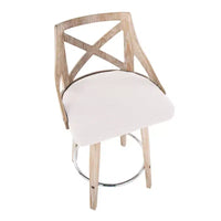 Lot de 2 tabourets de comptoir Charlotte - LumiSource