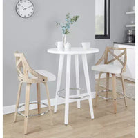 Lot de 2 tabourets de comptoir Charlotte - LumiSource