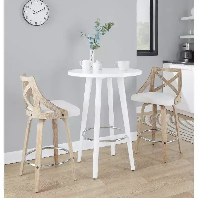 Lot de 2 tabourets de comptoir Charlotte - LumiSource