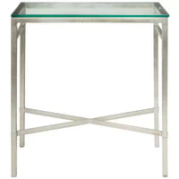 Table d'appoint en verre or antique Viggo - AMH8300 - Safavieh Couture