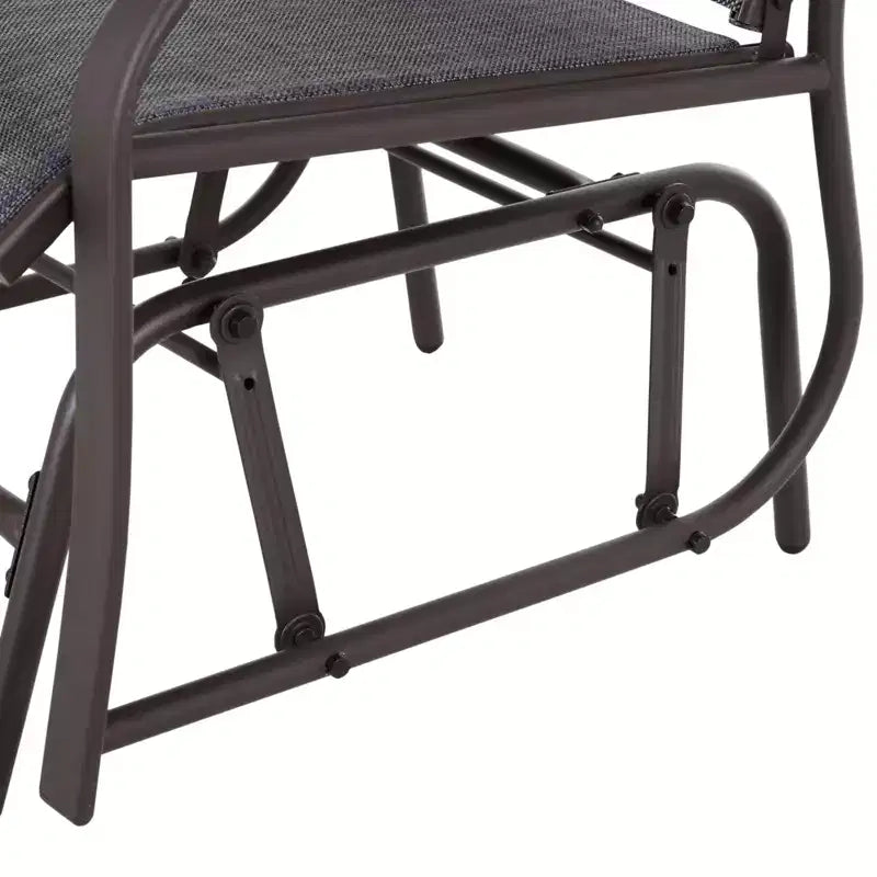 Outsunny Ensemble de 3 chaises à glissière d'extérieur, ensemble bistro avec table à plateau en verre pour terrasse, jardin, arrière-cour, pelouse