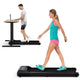 Costway Walking Pad w/265 lbs Capacity Remote Control & LED Display Under Desk Treadmill Gray\Black\Pink