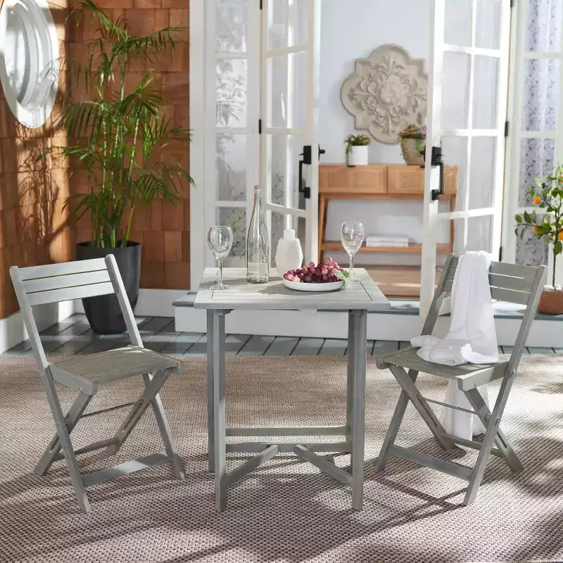 Ensemble bistrot de balcon Gallo - Intérieur/Extérieur - PAT6751 - Safavieh