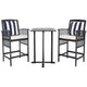 Pate 3 Piece Bar Height Bistro Set - Indoor/Outdoor - PAT7043 - Safavieh