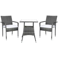 Ensemble de bistro Laban - Intérieur/Extérieur - PAT7718 - Safavieh