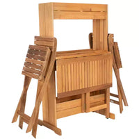 Ensemble bistrot Barley Flower Shelf - Intérieur/extérieur - PAT7047 - Naturel - Safavieh