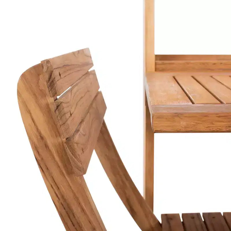 Ensemble bistrot Barley Flower Shelf - Intérieur/extérieur - PAT7047 - Naturel - Safavieh