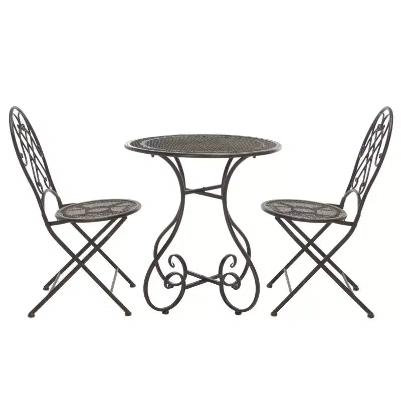 Ensemble de bistrot 3 pièces Adriel - Intérieur/Extérieur - PAT5031 - Safavieh