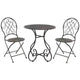 Adriel 3 Piece Bistro Set - Indoor/Outdoor - PAT5031 - Safavieh