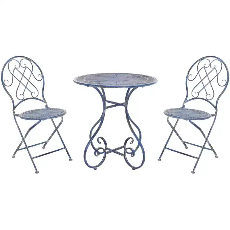 Ensemble de bistrot 3 pièces Adriel - Intérieur/Extérieur - PAT5031 - Safavieh