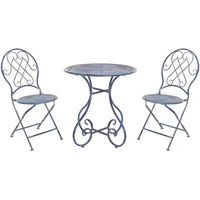 Ensemble de bistrot 3 pièces Adriel - Intérieur/Extérieur - PAT5031 - Safavieh