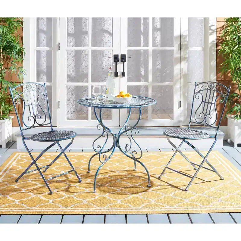 Semly, ensemble de bistro 3 pièces – Intérieur/extérieur – PAT5028 – Safavieh